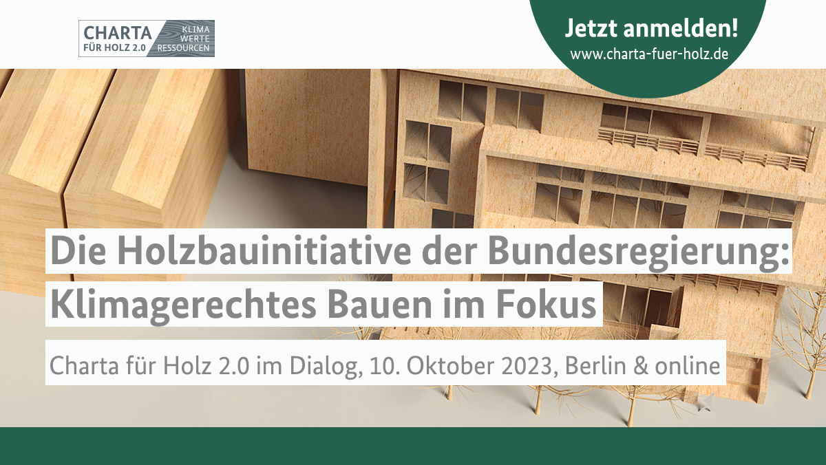 Jetzt wird es praktisch! 4 Workshops - von Bildung + Wissenstransfer🎓, über nachhaltige Rohstoffversorgung🌲🌳, Hindernisse + Level Playing Field⚠ bis zur Kreislaufwirtschaft♻️im Kontext Bauen mit Holz. Gleich anmelden➡️ charta-fuer-holz.de/charta-aktivit… #ChartafuerHolz #ChartaimDialog