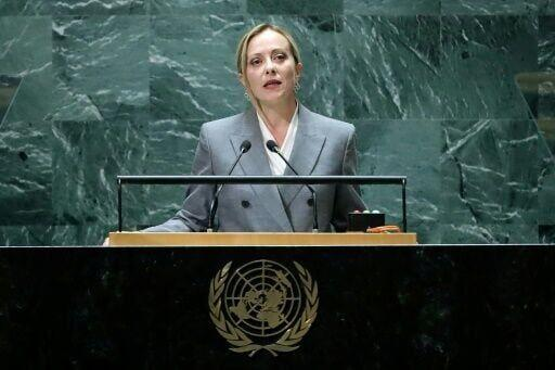 martytaka777's tweet image. イタリア・メローニ首相、国連総会で「国家のない世界、国境のない世界、アイデンティティのない世界は、戦争や紛争のない世界だと言う人々のユートピア的で利己的な物語を拒否しなければならない」と主張。
国連総会の主役は岸田でなくメローニだった。
Bravo!