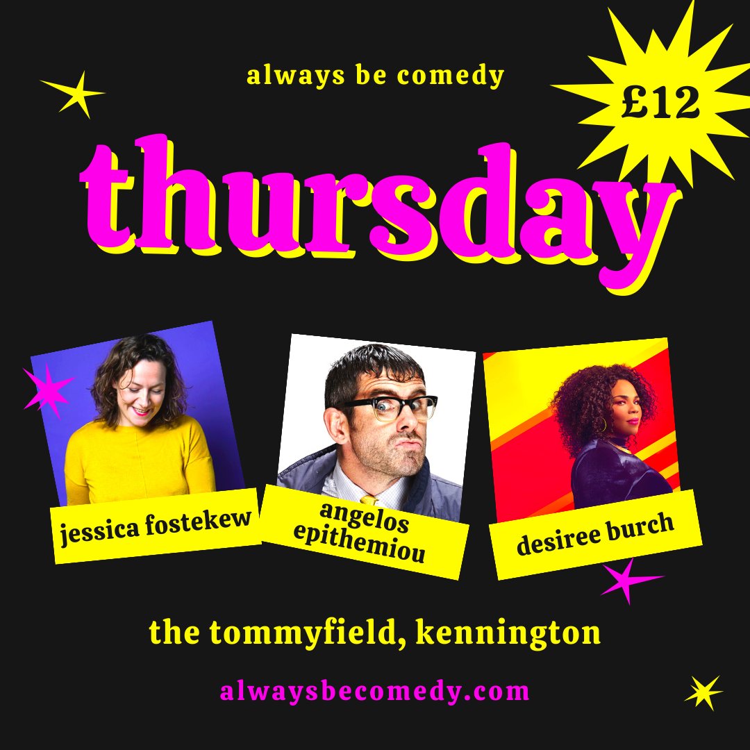 We are sold out the next two nights (Sik-o, Milts, Suthers, Fosters, Eppers, Burchy, Mystery Guesties... taking real liberties with nicknames here). Please check our site for many more phenomenal shows across the next few weeks and months. Namaste. alwaysbecomedy.com/tickets