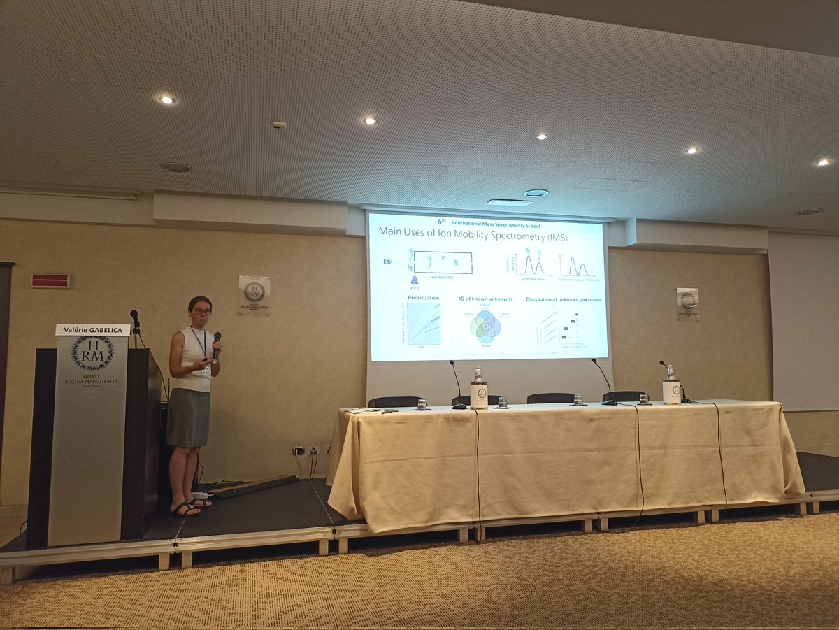 An amazing #MassSpec morning started at #IMSSs2023 with the lectures on #MSimaging and #IonMobilitySpectrometry by Ron Heeren and @ValerieGabelica 🤓🤩