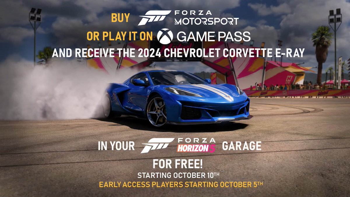 Forza Motorsport - The 2024 Chevrolet #Corvette #ERay is