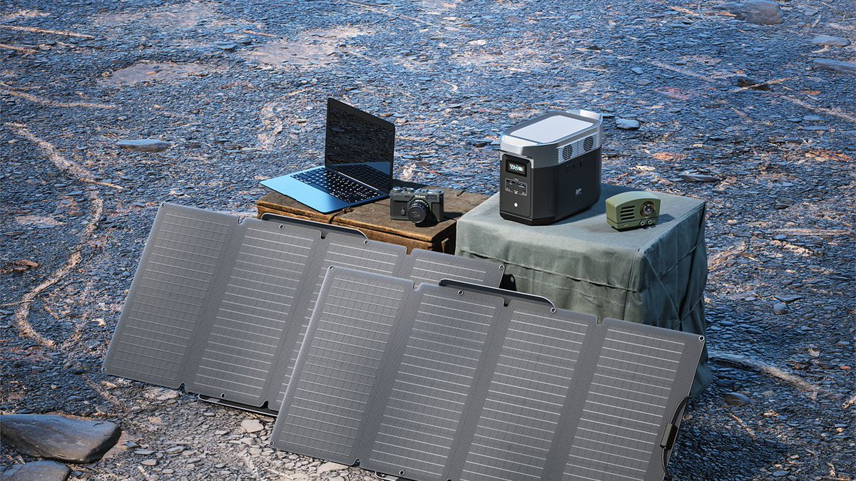 EcoFlowTech's tweet image. Flash Sale day is here 😎 Scoop up our #EcoFlowDELTAMax + 160W #SolarPanels bundle for $1,089 off!
Get yours for $1,459 today, from 7am (PDT) on September 21 only!