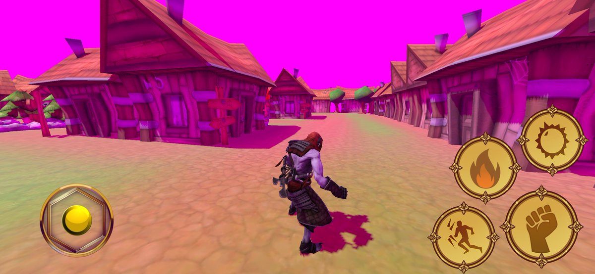 GameRaspberry's tweet photo. Quick question for any #GodotEngine devs.

I get this pink scene when exporting to android I'm using godot 4.1.1 and have left all default settings as they are.

I have tried mobile render mode and also the other two and get the same result.
Am I missing a step ? I have a hdr sky https://t.co/Mxt2UyITen