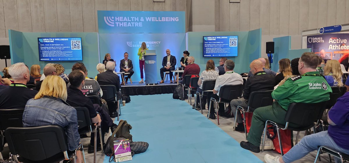 TASCharity's tweet photo. That's @emergencyukshow done for another year! Thank you to everyone who came along to hear @TASCharityCEO talk about the #AmbulanceStaff Crisis Phoneline! Learn more https://t.co/QKhx1lQ2Ad
#ESS2023 #ESS23 #Throwback #ThrowbackThursday @firefighters999 @OscarKiloUK @DrJenWild https://t.co/eyQTcGSKCK