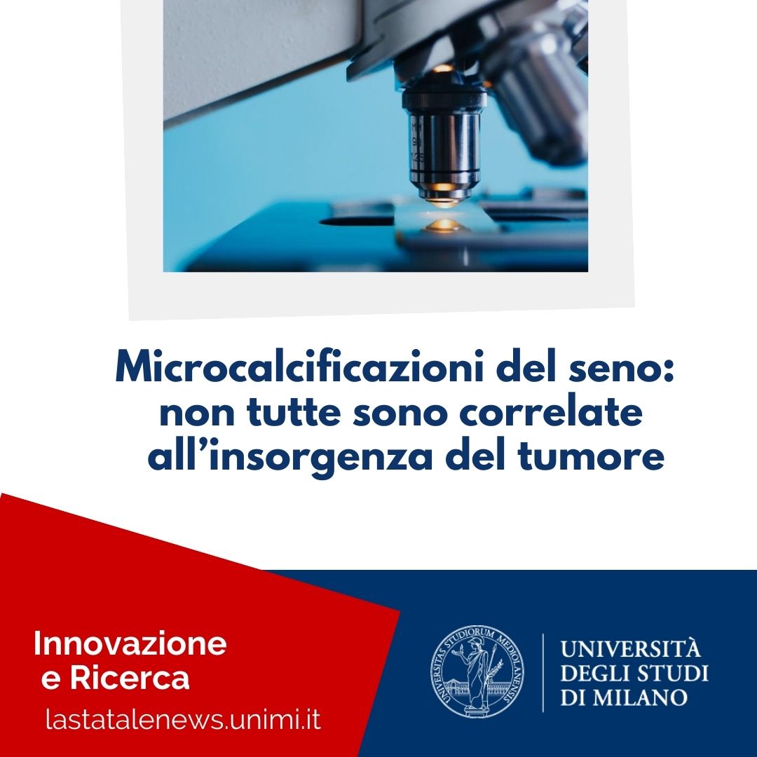 LaStatale's tweet photo. Su #CancerCommunication, uno studio de @LaStatale con @CNRsocial_  @icsmaugeri e @psich_en, spiega come le microcalcificazioni  nel tessuto mammario sono spesso, ma non sempre, un segnale di allarme per la presenza di un tumore al seno  👉 https://t.co/3XlsJmhsSW https://t.co/8BKELG6OJ0
