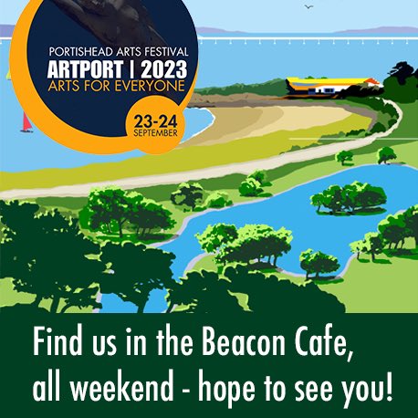 Souter_Stanley's tweet photo. Wanting more creativity in your life? Wanting to add a lovely new sweet spot to your home? Wanting to support the burgeoning  Portishead art scene? Weekend sorted- this one’s for you! ❤️ https://t.co/PifYkwGipp