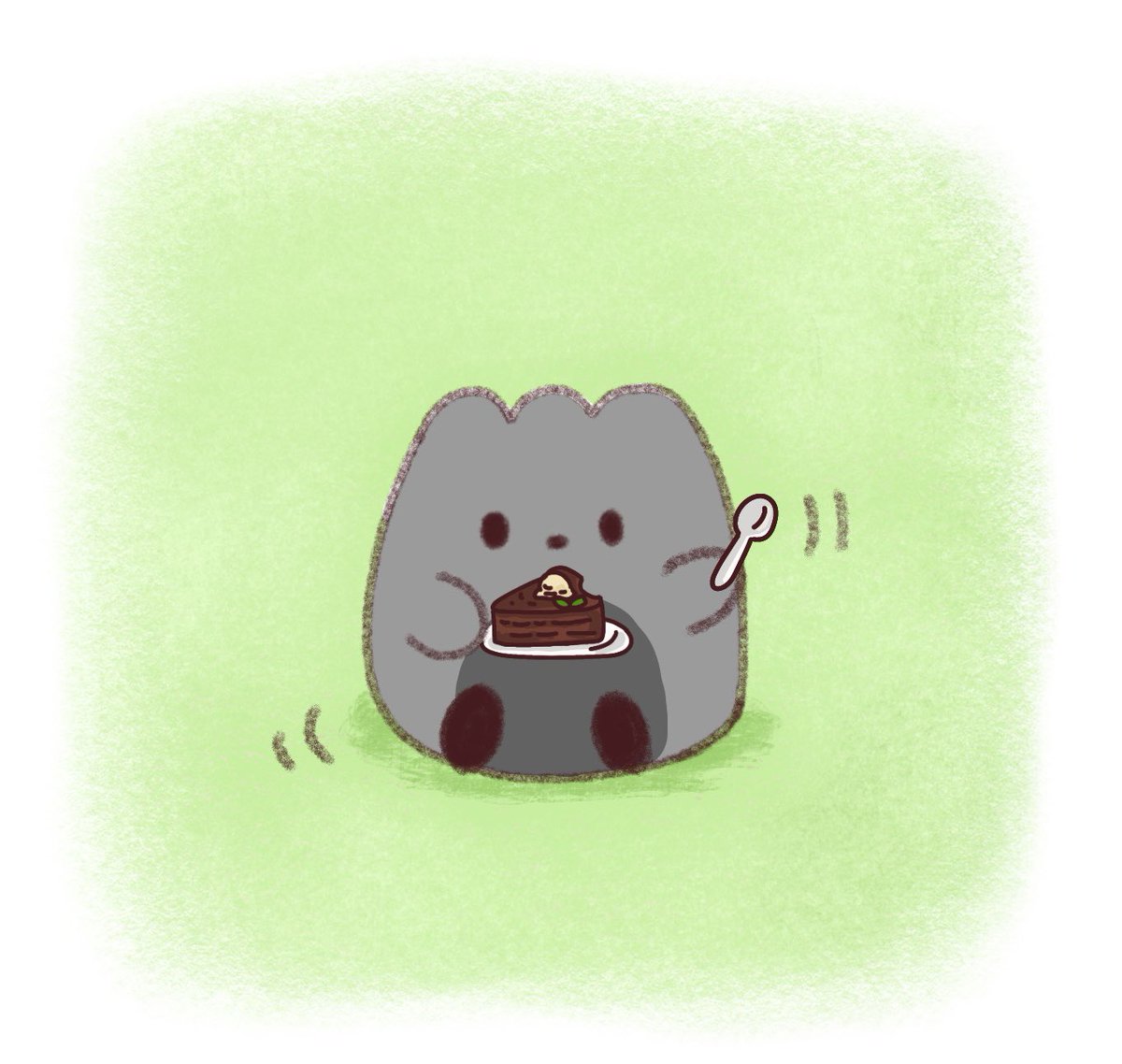 チョコっと
#イラスト #ゆるいイラスト
#しょうろんポウ