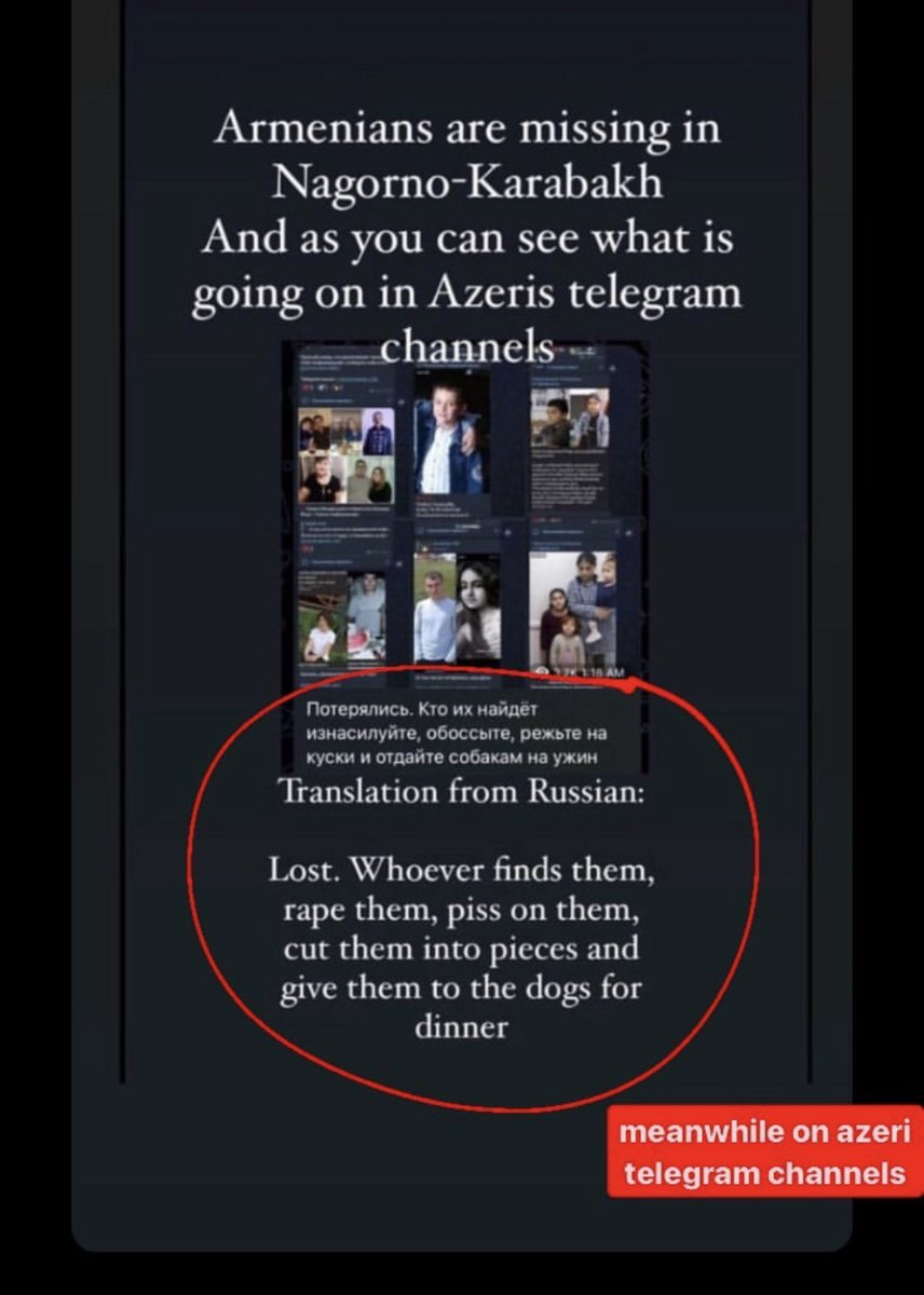 #Aliyev : Armenians can live in peace with us and we will protect their rights

Meanwhile Azerbaijanis: if you find any of this Armenians kill them, rape them, torn into pieces 

What kind of creatures are these morons?