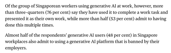 Some results of a survey, commissioned by global tech giant Salesforce and conducted by YouGov, of 1000