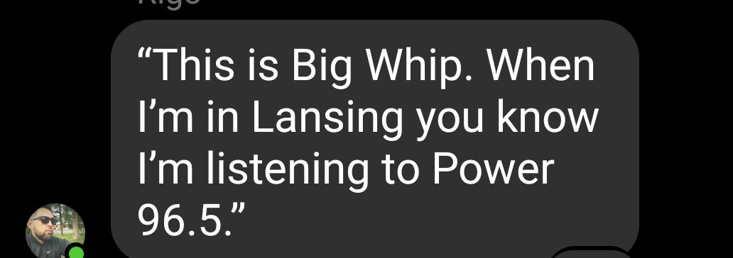 TheWHIPShow's tweet image. Aww sh*t! My boy Rigo Flores just told me they played my drop on Power 96.5 in Lansing!!! Detroit, Frankenmuth, Toledo, Dallas, Vegas now Lansing! Droppin my "WHIP JUICE" all over the country! #Pause 

#DripDrip