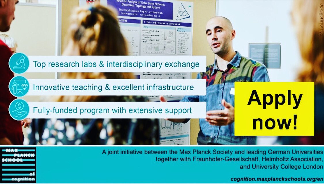 Our application cycle is still ongoing! So if you are looking for a fully funded PhD program check out our offer online: cognition.maxplanckschools.org/en/application🧠🧠🧠#passionforscience