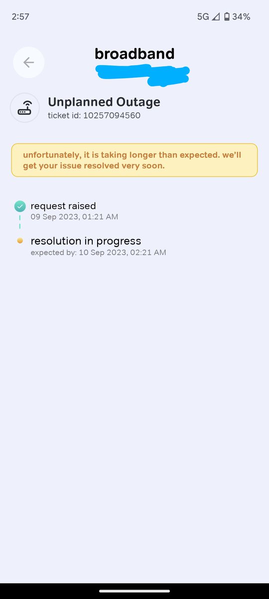 borkarsaish's tweet photo. Hey @airtelindia @Airtel_Presence 
Why is this request pending for so long?, also I'm not able to create a new one my DSL is down https://t.co/KUEStqh8vo