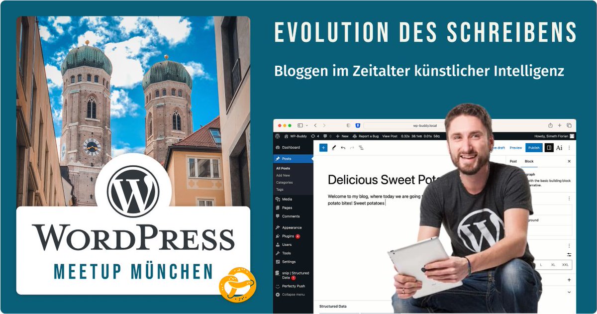 WP Meetup München tweet media