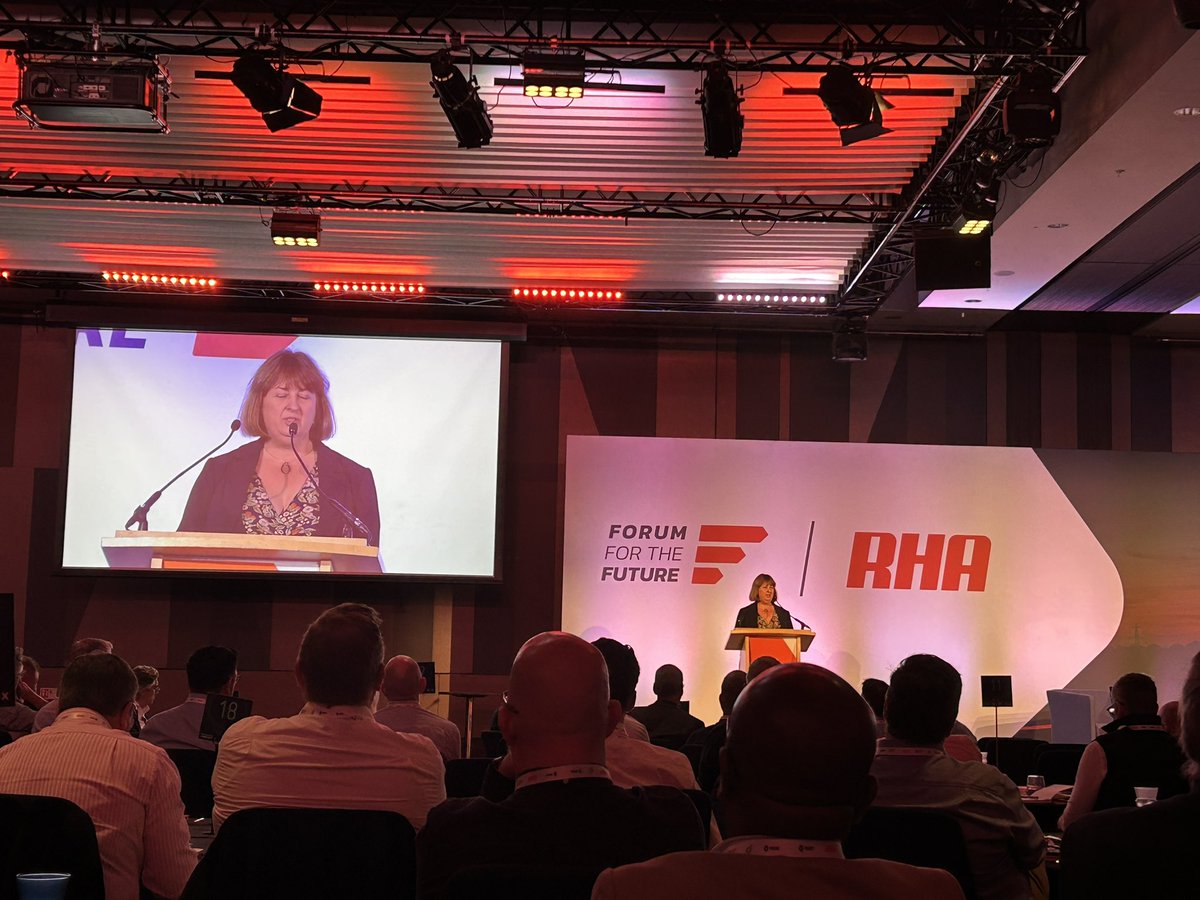RHANews's tweet photo. Loveday Ryder, Chief Executive of @DVSAgovuk takes the stage to discuss the changing relationship between Operators and the DVSA. 

#RHAForumForTheFuture https://t.co/Jr7TFdVtZa