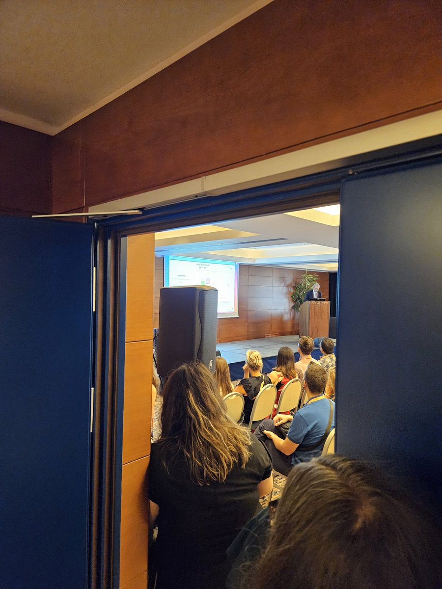 #jENScongress still can't get in.  #overcrowded.