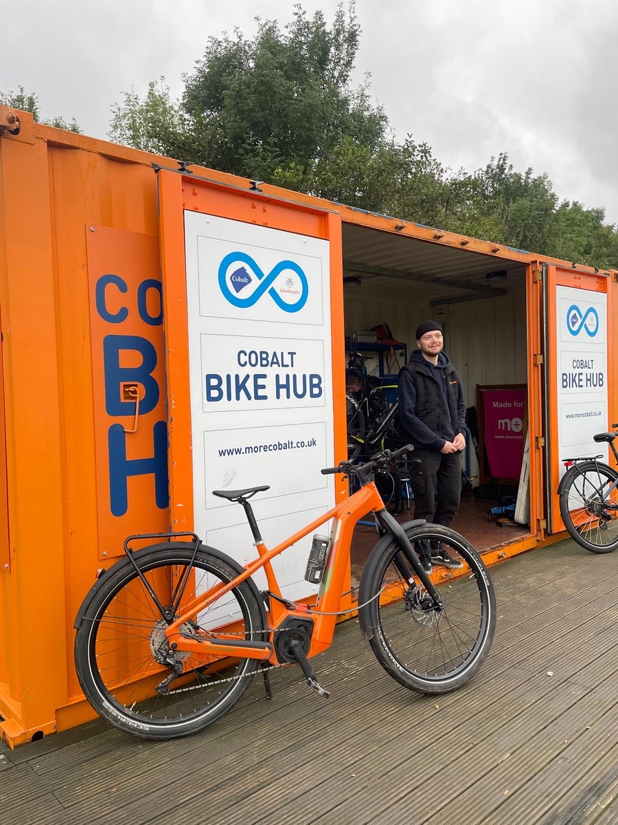 bike4healthorg's tweet image. Another Awesome day yesterday supporting active travel commuters at Cobalt Business Park - only two signups for the Free MOT's didn't turn up which is a great effort given the wind and rain!

#activetravel #cyclecommuting #servicing