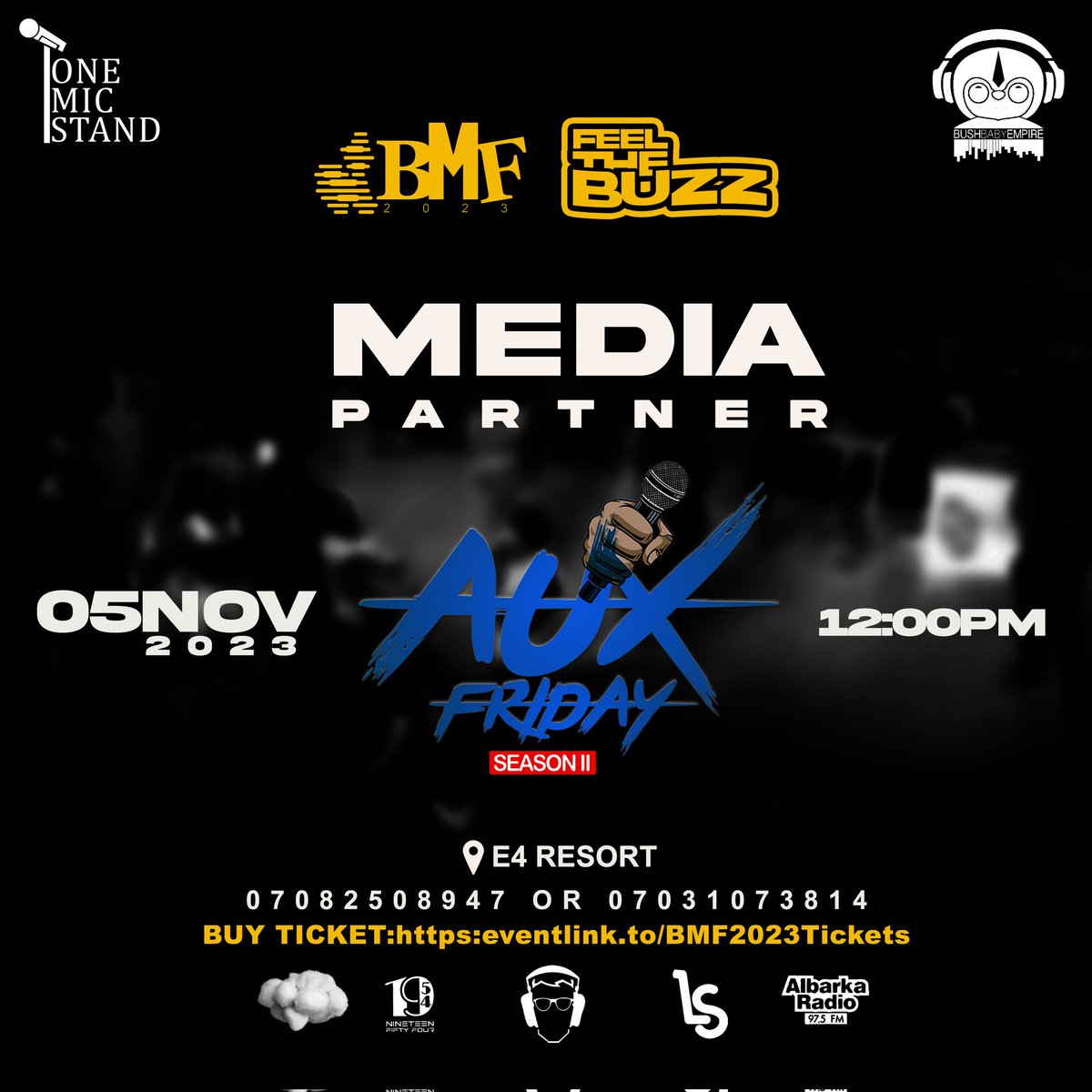 BMF_BUZZING's tweet image. We are excited to introduce @AuxFriday, a platform that promotes young and upcoming music artists in Beehive!

We are thrilled to announce that we'll be partering with them in the upcoming #BMF2023 #FeeltheBuzz