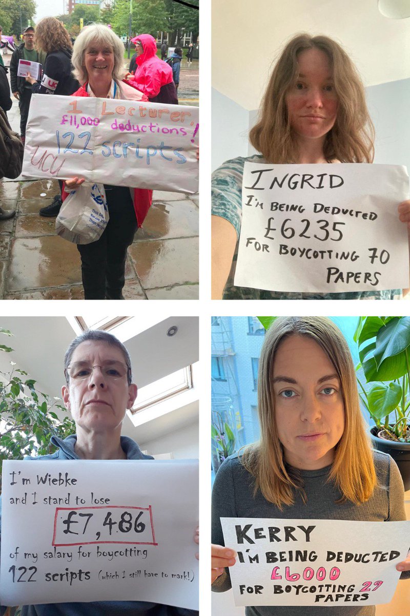 UMUCU (@um_ucu) on Twitter photo Our members continue to speak out against the punitive deductions!
End the strikes TODAY! <a href="/OfficialUoM/">The University of Manchester</a> make us a fair offer! Our members continue to speak out against the punitive deductions!
End the strikes TODAY! <a href="/OfficialUoM/">The University of Manchester</a> make us a fair offer!