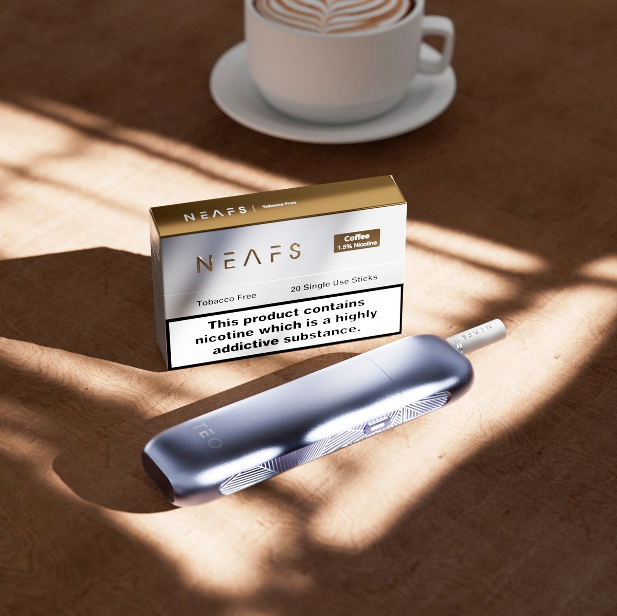 Searching for reliable tobacco alternative？
Try NEAFS today! Without the toxins associated with classic ignited tobacco!
#NEAFS #TEO #smokefree #tobaccofree #nicotine