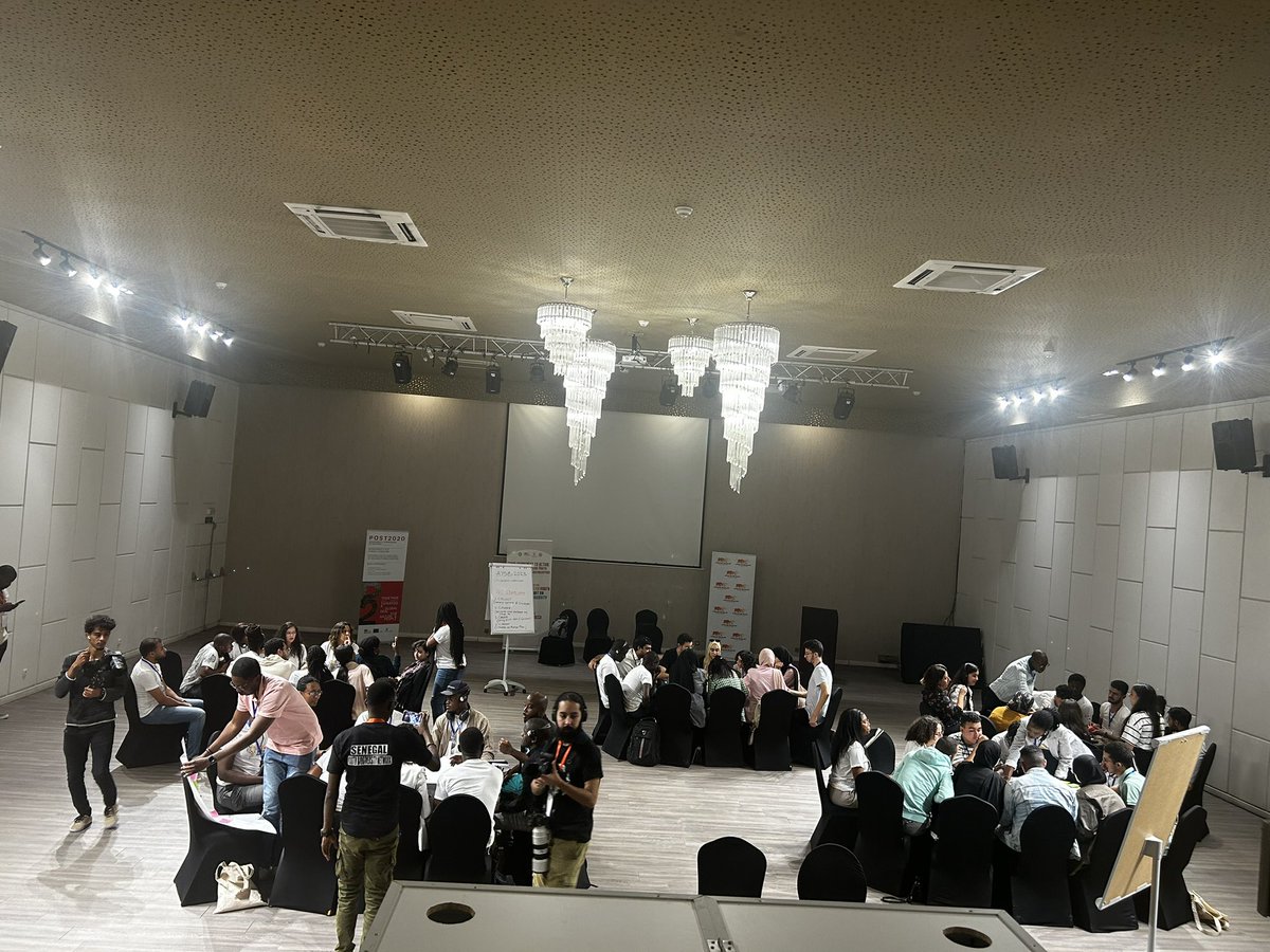 Day 3️⃣ and last day day of the #AYSB2023 summit . 

Currently happening in 🇲🇦 

A co-creation workshop for youth to co-create solutions specifically on Pollution .  

#AYSB2023