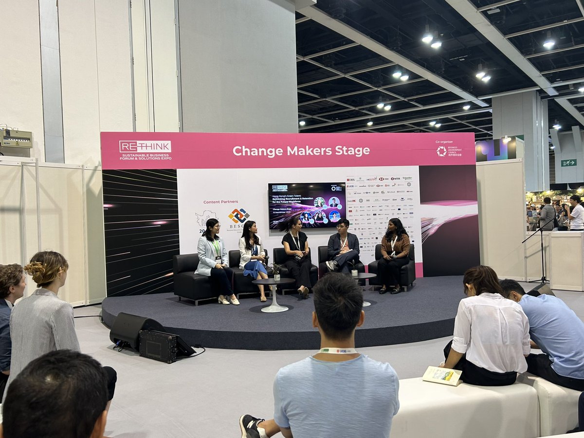 rainbowwsl's tweet photo. Reflecting on the insights from ReThink HK. Speaking stakeholders' language is one of the key for driving change. Embrace diverse perspectives to collaborate effectively across sectors. Let's work together towards #Sustainability ! #ChangemakerStage #YouthLeadership https://t.co/6Q3qTAgZ5x