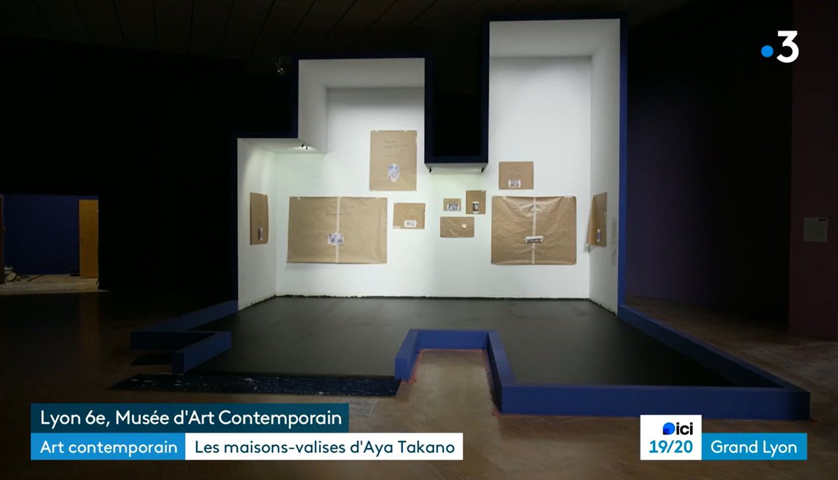 macLyon's tweet photo. 👁️ Pour découvrir l'envers du décor, suivez @F3Rhone_Alpes dans les coulisses du montage de l’exposition AYA TAKANO au #macLYON ! Sujet tourné la semaine dernière, à regarder en replay ici (à 4min46) : https://t.co/N8p5ZgT6Dl https://t.co/Eaq1ObQZtf
