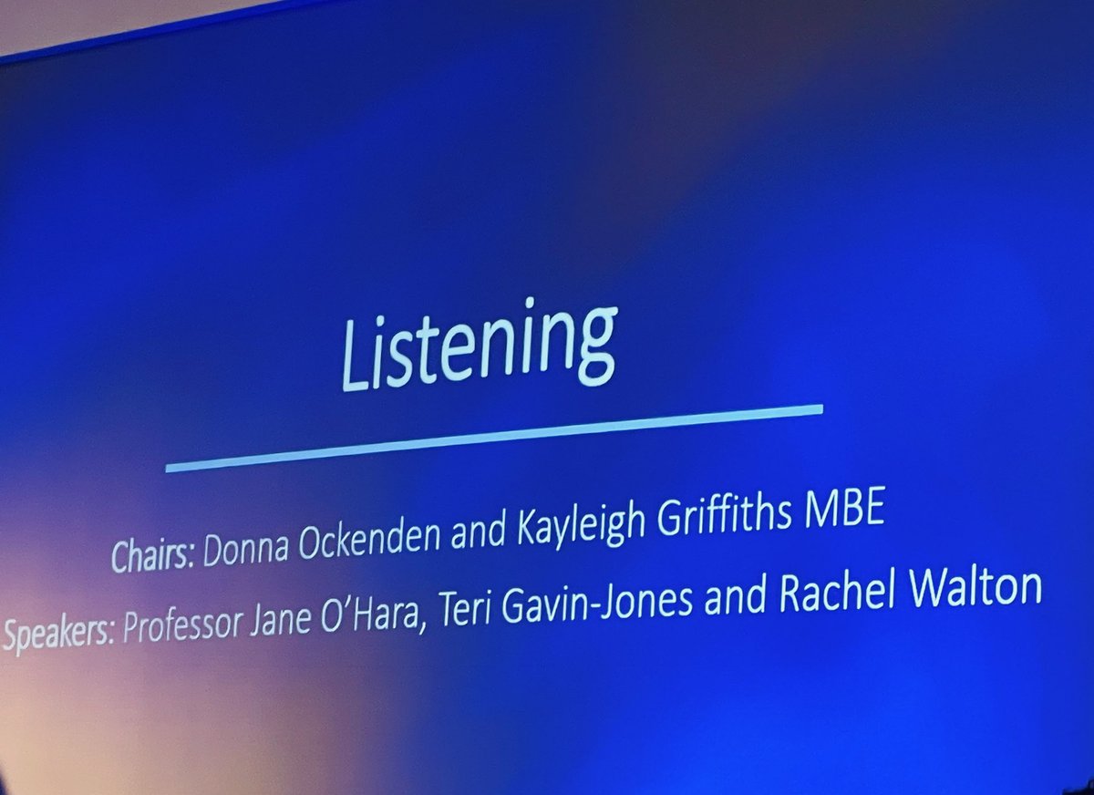 @babylifeline #matsafety2023 Our session- listening to local communities, chaired by the amazing Donna Ockenden. Proud to be representing @SNEE_ICS #maternitysafety