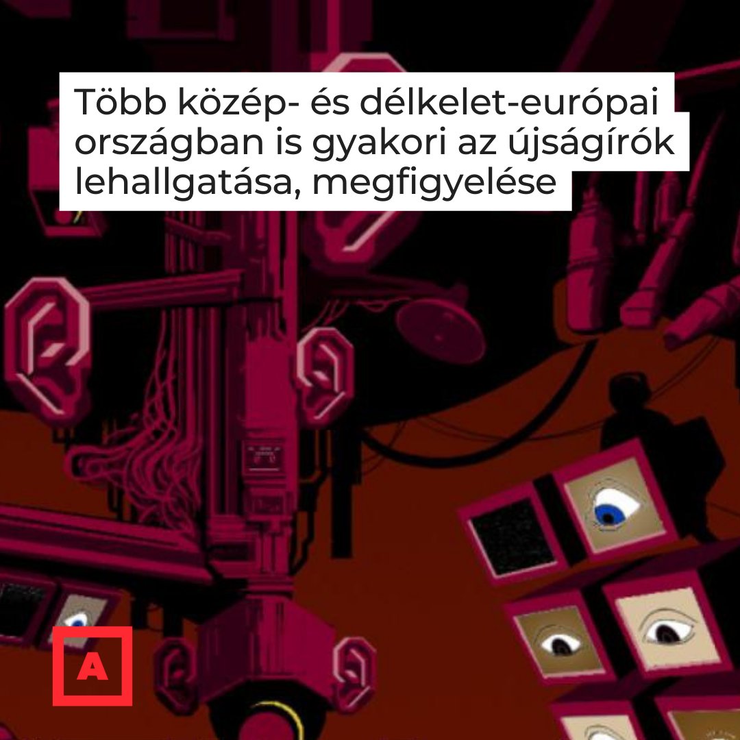 Atlatszo's tweet photo. Új kémszoftverekkel és más lehallgató eszközökkel figyelik meg az újságírókat és forrásaikat az állami hatóságok. Az Átlátszó három hazai érintettel beszélt erről. 👉 https://t.co/iZrhoAtYiv
❤️ Támogasd a tényfeltáró munkánkat: https://t.co/EjojS8ejLT
#BalkanInsight #Pegasus https://t.co/P4BFlTy0W9