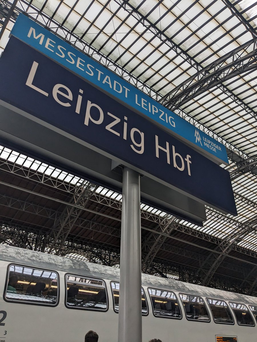 Tschüss #Leipzig, ich fahr heute wieder nach Hause! #histag23