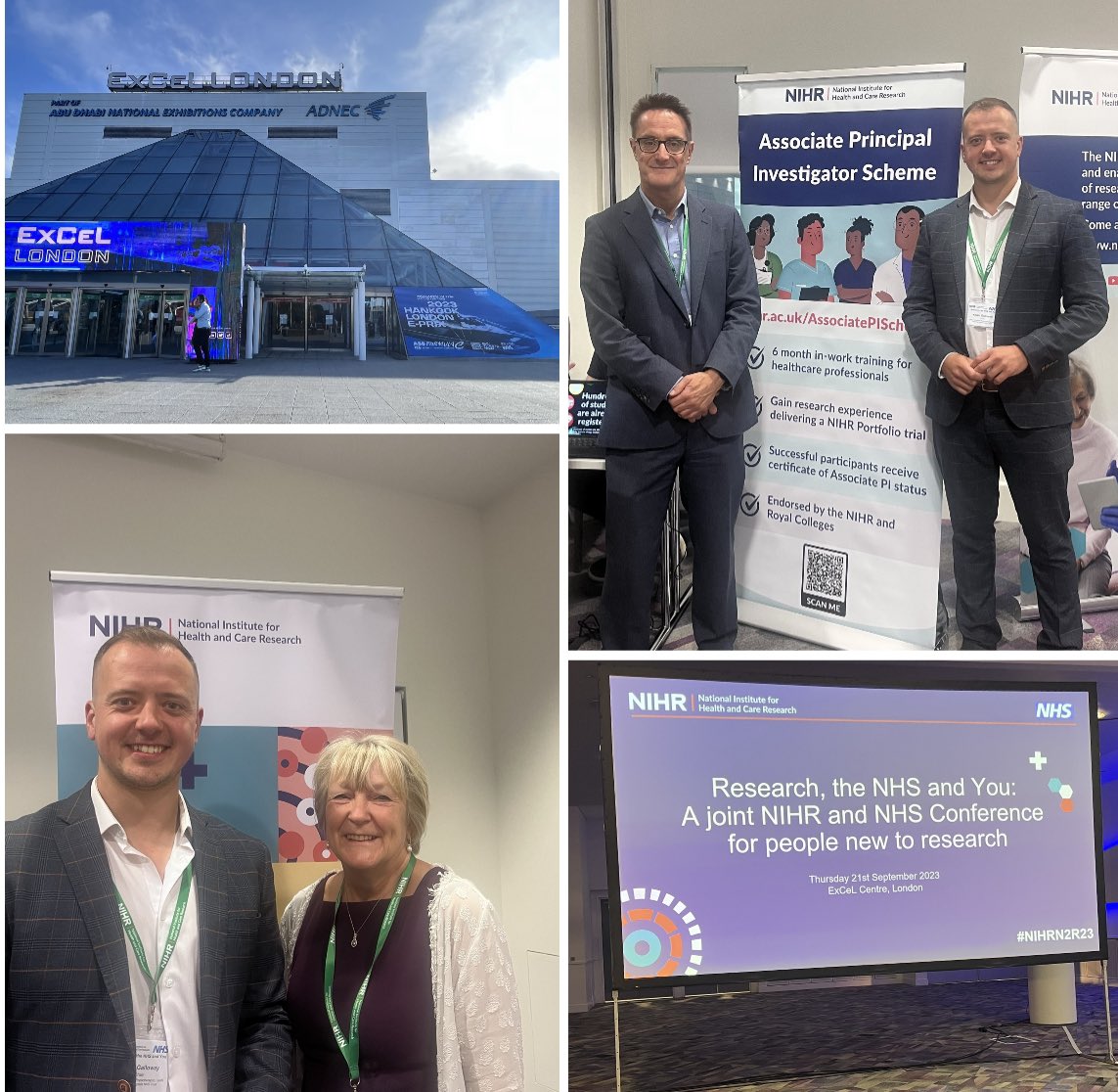 Exciting day ahead for @NIHRcommunity 
‘New to Research’

Input from research rockstars a-plenty! 🎸

<a href="/GastroMJB/">Matthew Brookes</a> &amp; I will chair a session on how to access clinical research training in your service role

(Plus any excuse for a reunion with the awesome <a href="/ruthendacott/">Ruth Endacott 💙</a>)

 #NIHRN2R23