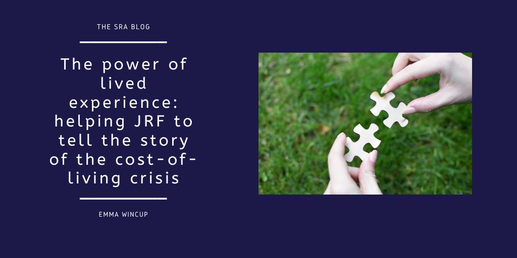 Here, Emma Wincup, a Qualitative Insight Manager based at the Joseph Rowntree Foundation (<a href="/JRF_UK/">Joseph Rowntree Foundation</a>), highlights the value of collaborating with people with lived experience of poverty on JRF’s cost-of-living tracker project.
<a href="/DrEWincup/">Dr Emma Wincup</a>
#SocialResearch #Blog
bit.ly/3PyU14e