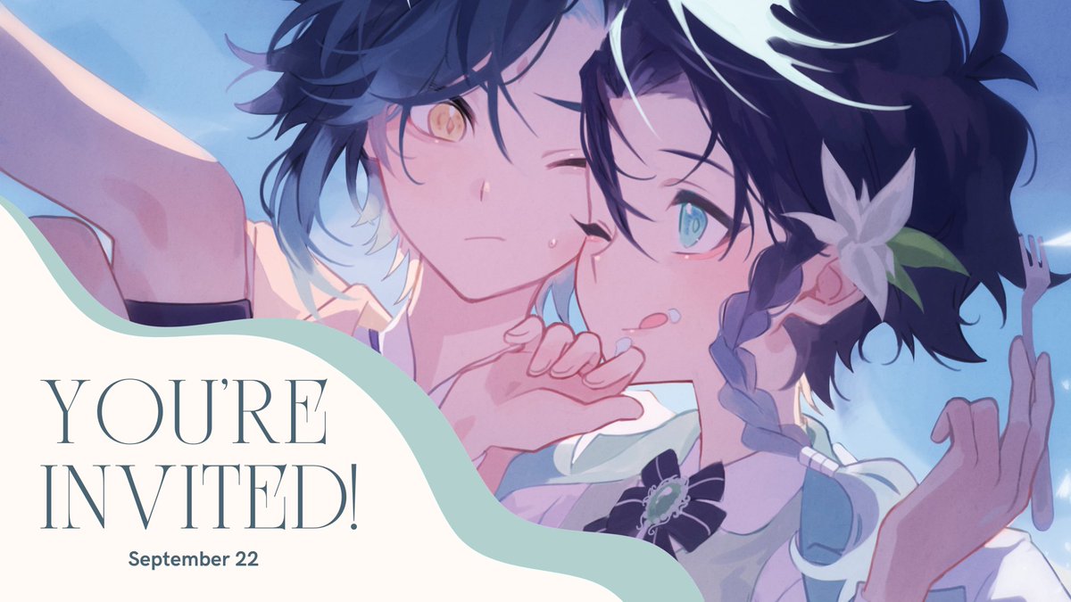 _su81's tweet photo. 🍃 [SHOP OPEN] WIND'S DEVOTION 🦋

Hi!! I'm suke and I'm a page artist for Wind's Devotion, a xiaoven wedding zine!! Perorders are finally open so check it out and wish xiaovens happiness!!💙

📅 Preorders Open: Sep 22
🛒 https://t.co/GSOWL404M8 https://t.co/rVgqaRb05v