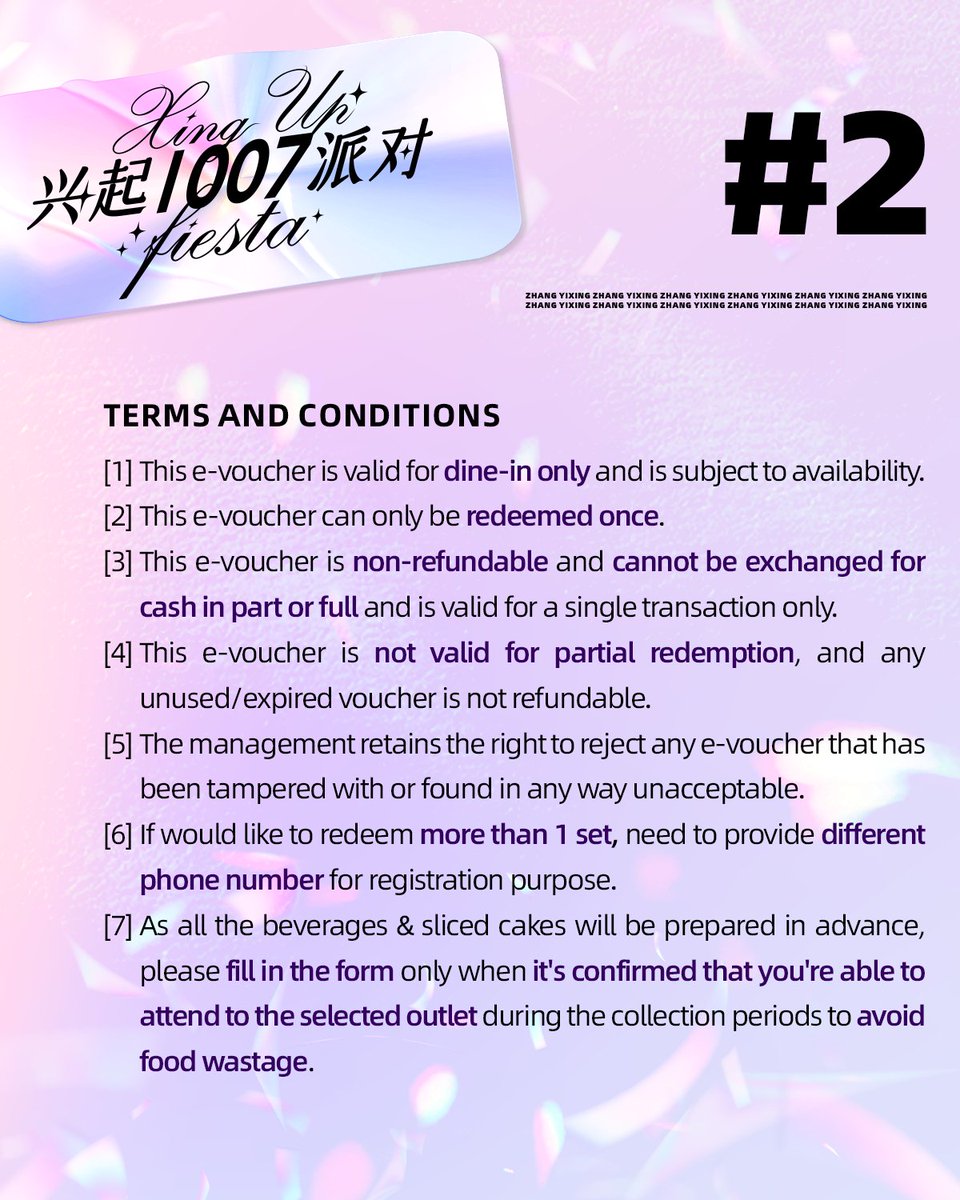 StayWithLAY520's tweet photo. Here comes the Birthday Week Perks💜
Follow the steps below to redeem birthday freebies under our collaboration with Union Coffee & IF Engagement APP
P/S The customised ribbon is exclusively for Event #2
#XingUp1007Fiesta #兴起1007派对 #unioncoffee #IFengagementapp https://t.co/ldc3acO7mT