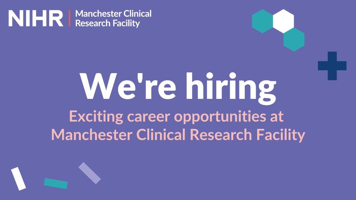 🚨 New job alert! 🚨 We’re looking for an Information and Data Manager to support the production, development and promotion of a range of information and analysis services at Manchester CRF and @ManchesterBRC 🖥️ Closes 2 October 2023. Apply now 👇 mft.nhs.uk/careers/search…