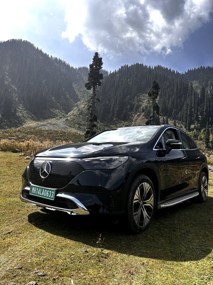 It's a privilege to participate in the significant Mercedes-Benz event taking place in Gulmarg for the launch of their remarkable EQE SUV. 

#EQESUV #electric #Gulmarg