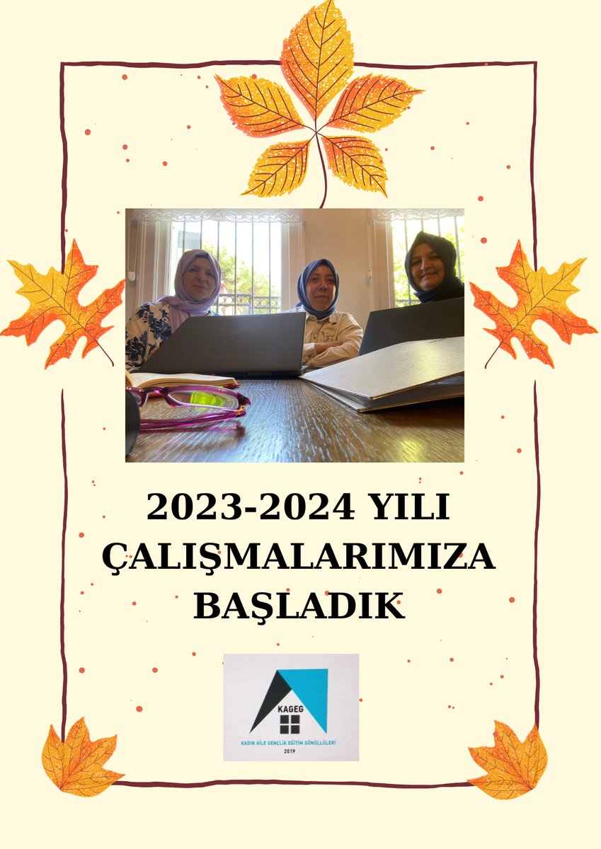 KAGEG olarak yeni dönemimize başladık. Hayırlı olsun 🌺