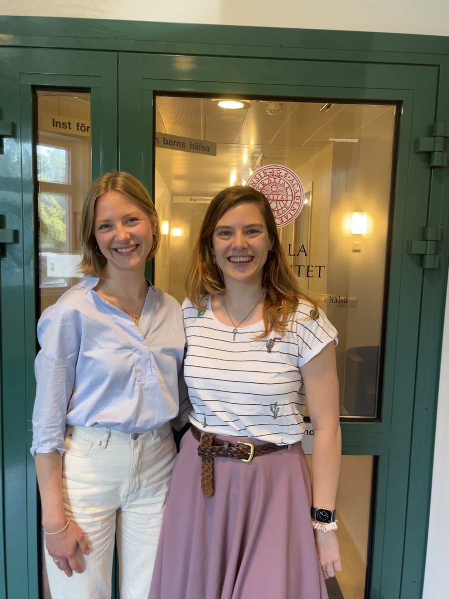 irtg2804's tweet photo. Hi from Uppsala from our two @irtg2804 PhD candidates 👋🇸🇪
@zoe_buerger &amp; @franziweinmar are currently staying for their guest research stay with @ErikaComasco &amp; @ASkalkidou and enjoy insights into projects, exchanging &amp; collaborating with our partners!
Thank you for having us!! https://t.co/YrIQOiiw94