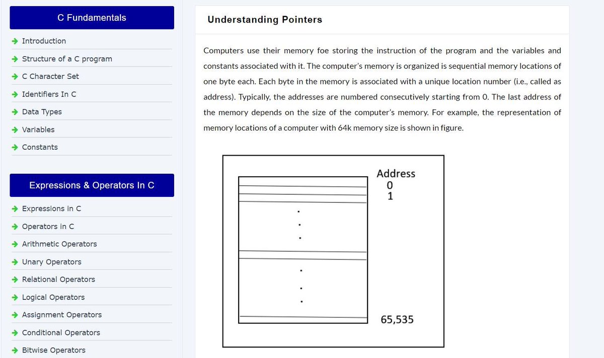 pythontpoint's tweet photo. Learn about Understanding Pointers in C Programming Language with https://t.co/aky86yZ7IW
#learn #learning #python #freetutorial #freejava #freetutorialflorpython #pythonfree #c #ctutorial #learnc #tutorial #tutorialpoint #learncprogram #ctutorialfree #cprogramminglanguage https://t.co/gSRDSKx25g