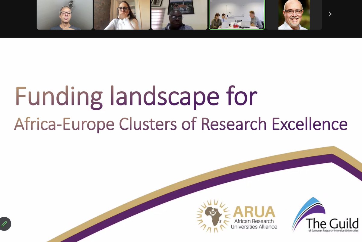 janpalmowski's tweet photo. First meeting of our Academic Co-Leads after the launch of our Africa-Europe Clusters of Excellence: fantastic to welcome so many colleagues (80+); great engagement and ideas! #AfricaEuropeCoRE #ARUATheGuild @ProfNawangwe @sveinstlen https://t.co/OaMRm56VO4