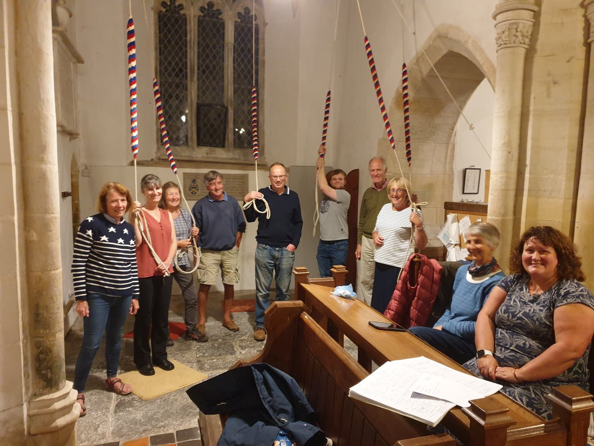 Been talking to the ringers at St Mary's #piddlehinton about bellringing in the #piddlevalley  #dorset
