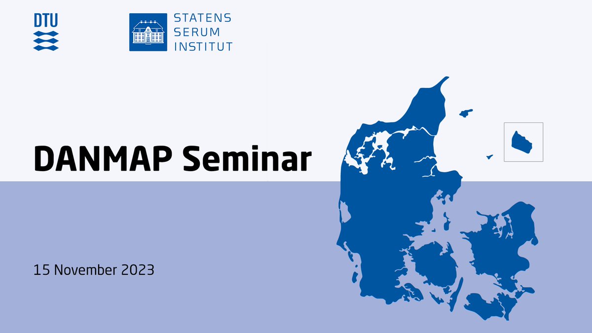Come and learn about the latest surveillance results and research on antimicrobial use and resistance at the DANMAP seminar 15 November 2023 organized by Statens Serum Institut and DTU National Food Institute. Register here: food.email.dtu.dk/p/7IEI-4NB/dan…