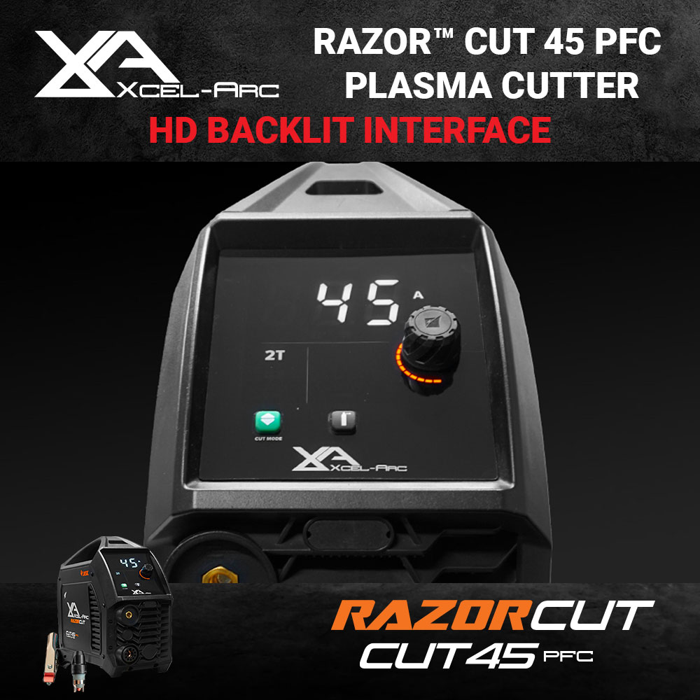 xcelarcnz's tweet photo. 🔥 Introducing the Xcel-Arc RAZOR™ CUT 45 PFC Plasma Cutter! 🔥
Are you ready to take your cutting game to the next level? 🛠️ Look no further! The RAZOR CUT 45 PFC is the ultimate tool for precision cutting and exceptional performance.
✨ Key Features:✨
🔹HD Backlit Interface
🔹Power Factor Correction
🔹16mm Clean Cut on Mild Steel
🔹Pilot Arc Start:
🔹2T/4T Torch Controls
🔹15 AMP Plug: 
🔹A 5-year warranty to reflect our confidence in this machine
Whether you're a professional looking for power on the go or a workshop enthusiast seeking high-quality results, the RAZOR CUT 45 PFC has got you covered. 💪 Don't compromise on performance—upgrade your cutting game with the RAZOR CUT 45 PFC Plasma Cutter from Xcel-Arc today! 🎉
🏃👨‍🏭Get yours now and experience the future of cutting technology! 
🔗https://t.co/n9zANjaEMH
☑️ Find your nearest store here: https://t.co/Qg9NtlE3nS
☑️ Check out the latest deals here: https://t.co/SOhafKvSZp
👍Follow us:
Website - https://t.co/3pChTxwHGM
Facebook - https://t.co/TgxyeJ51EY
Twitter - https://t.co/8ujvE0E0aO
Instagram - https://t.co/UFeFzhXnK3
LinkedIn - https://t.co/rlxlIAFG1Y
#XcelArc #PlasmaCutter #PrecisionCutting #ToolsOfTheTrade #WorkshopEssentials #CuttingEdgeTechnology #weldingnz #razorcut