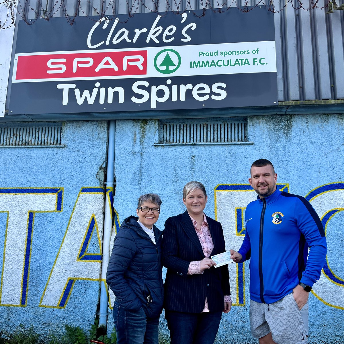 A huge thanks to Spar Twin Spires for their continued sponsorship of our club. We are so grateful for their support - what an asset they are to our community! #GOTM 💙