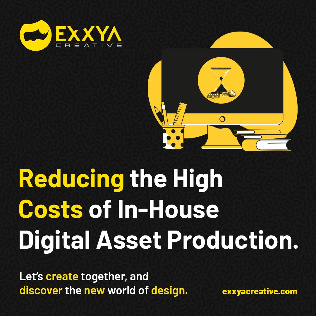 ExxyaCreative's tweet image. Struggling with high in-house digital asset production costs? We&apos;ve got the solution! 💡

Go to the link below to learn more.
linkedin.com/pulse/reducing…

#ExxyaCreative #SubscriptionDesign #Automation #DigitalAssets #CostEfficiency #CreativeAutomation #QualityProduction