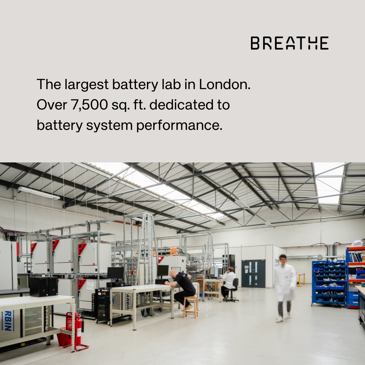 Did you know we have an in-house battery lab, the largest of its kind in London, which produces 4,800 hours of validation data daily? Our lab replicates real-world scenarios so we can demonstrate the performance gains that can be achieved with our products eu1.hubs.ly/H05tWfx0