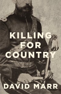 Wonderful to see author David Marr interviewed by @latingle on #abc730, discussing his confronting new book about the Native Police 'Killing for Country'. #FrontierWars #AustralianHistory