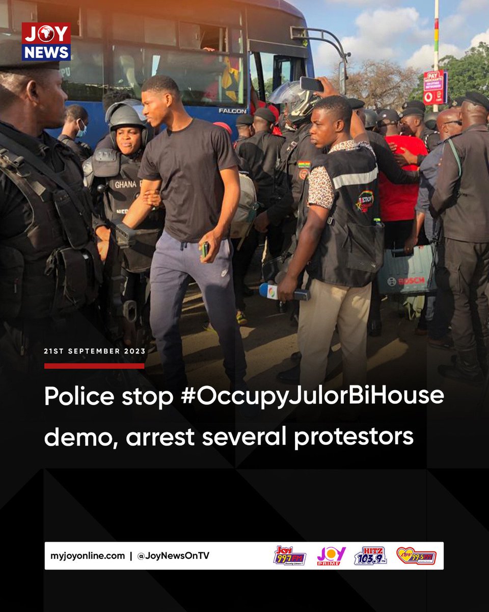 Sadly, the illegal ways in which the @GhPoliceService has used the law to disrupt #OccupyJulorBiHouse do not surprise. They remain puppets of the ruling elite. Once again, this government continues to use state machinery to subvert the will of the people. It is just a…