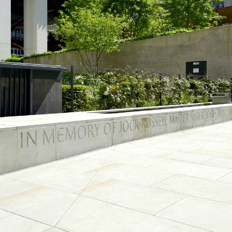 SaltersHall's tweet photo. In Memory of Jock Russell, Master Salter 2001-2002.
Sal Sapit Omnia (Salt seasons everything). A touching
testament in our gardens honouring the foundations of
Salters’ Hall.

#SaltersHall #London #CityofLondon #LondonVenue
#HistoricalVenue #CityVenue #EventVenue
#CorporateEvents https://t.co/OWSabO7tc5