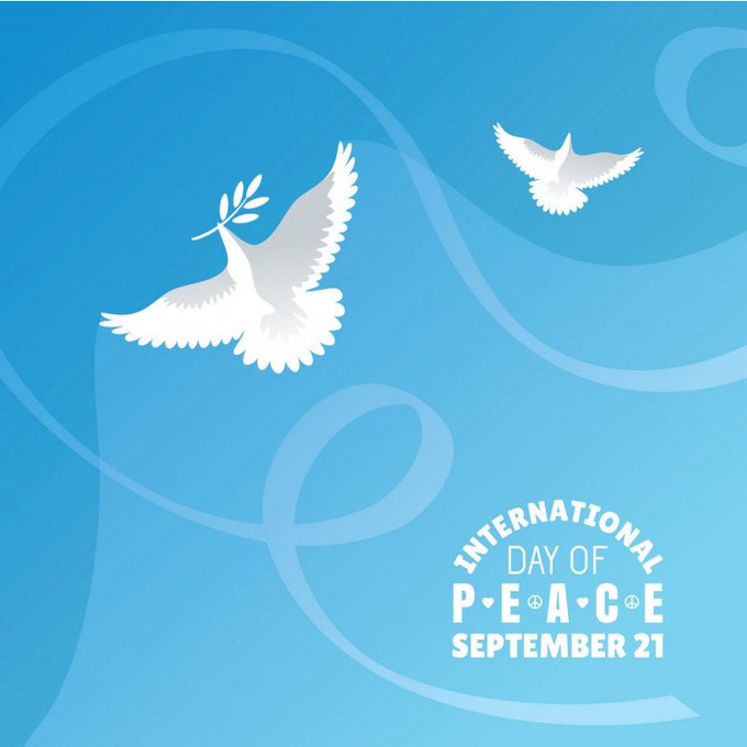 September 21st is the International Day of Peace. Let's work together to spread peace &amp; harmony in our school communities, in Canada &amp; across the world. #PeaceDay #HCDSBbelonging