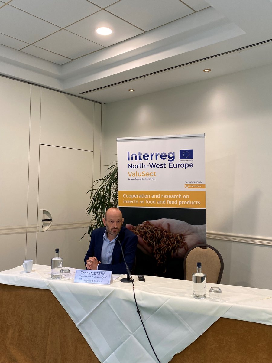 Conclusion by coordinator Toon Peeters <a href="/ThomasMoreBE/">Thomas More-hogeschool</a>
➡️We thank all the experts for sharing their knowledge &amp; the participants for their insightful questions🔍
#EdibleInsects for food &amp; feed is a promising field &amp; today’s event proved once again that it will matter in the future!